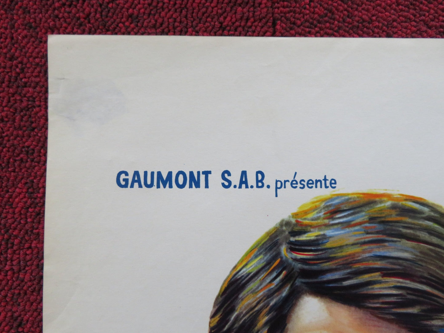 JUDOKA - SECRET AGENT BELGIUM POSTER JEAN - CLAUDE BERCQ MARILU TOLO 1966 Rendezvous Cinema Movie posters