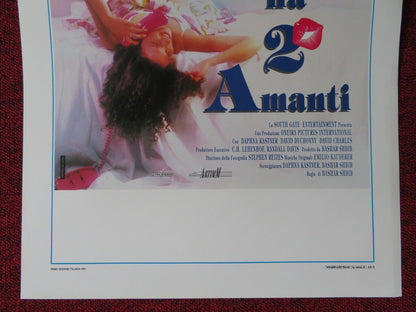 JULIA HAS TWO LOVERS ITALIAN LOCANDINA (27.5"x13") POSTER DAVID DUCHOVNY 1990 Movie posters