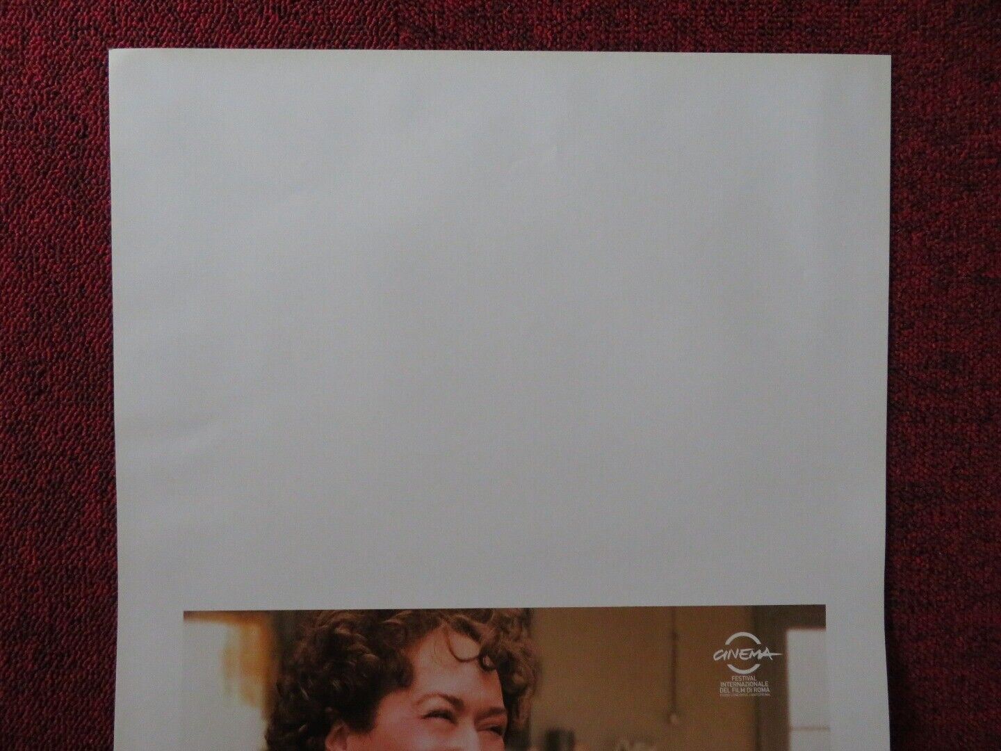 JULIE AND JULIA ITALIAN LOCANDINA (27.5"x13") POSTER MERYL STREEP AMY ADAMS '09 Rendezvous Cinema Movie posters