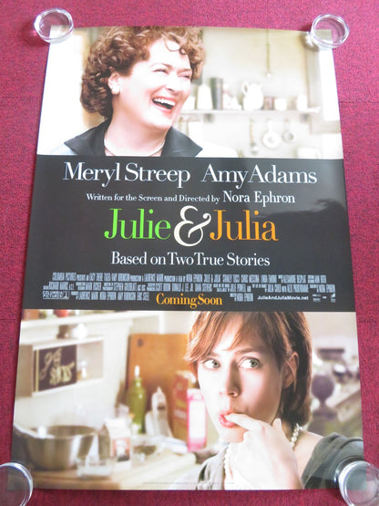 JULIE & JULIA - B US ONE SHEET ROLLED POSTER MERYL STREEP AMY ADAMS 2009 Rendezvous Cinema Movie posters