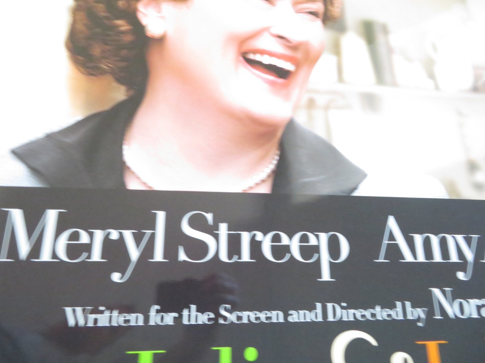 JULIE & JULIA US ONE SHEET ROLLED POSTER MERYL STREEP AMY ADAMS 2009 Rendezvous Cinema Movie posters