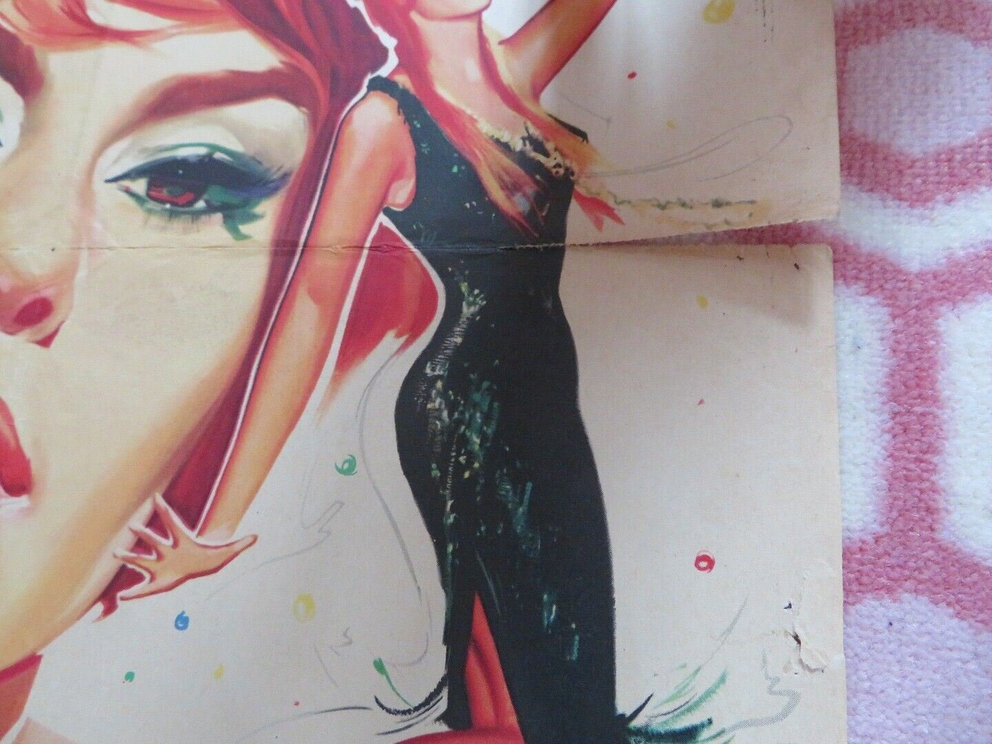 JULIE LA ROUSSE/ Julie the Redhead FRENCH (23.5"x 15.5") POSTER DANIEL GELIN '59 - Rendezvous Cinema