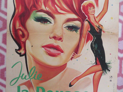 JULIE LA ROUSSE/ Julie the Redhead FRENCH (23.5"x 15.5") POSTER DANIEL GELIN '59 - Rendezvous Cinema