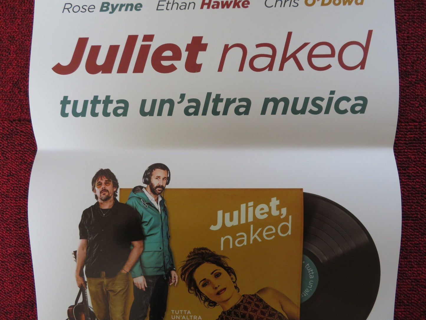 JULIET NAKED ITALIAN LOCANDINA POSTER ROSE BRYNE ETHAN HAWKE 2018 Rendezvous Cinema Movie posters