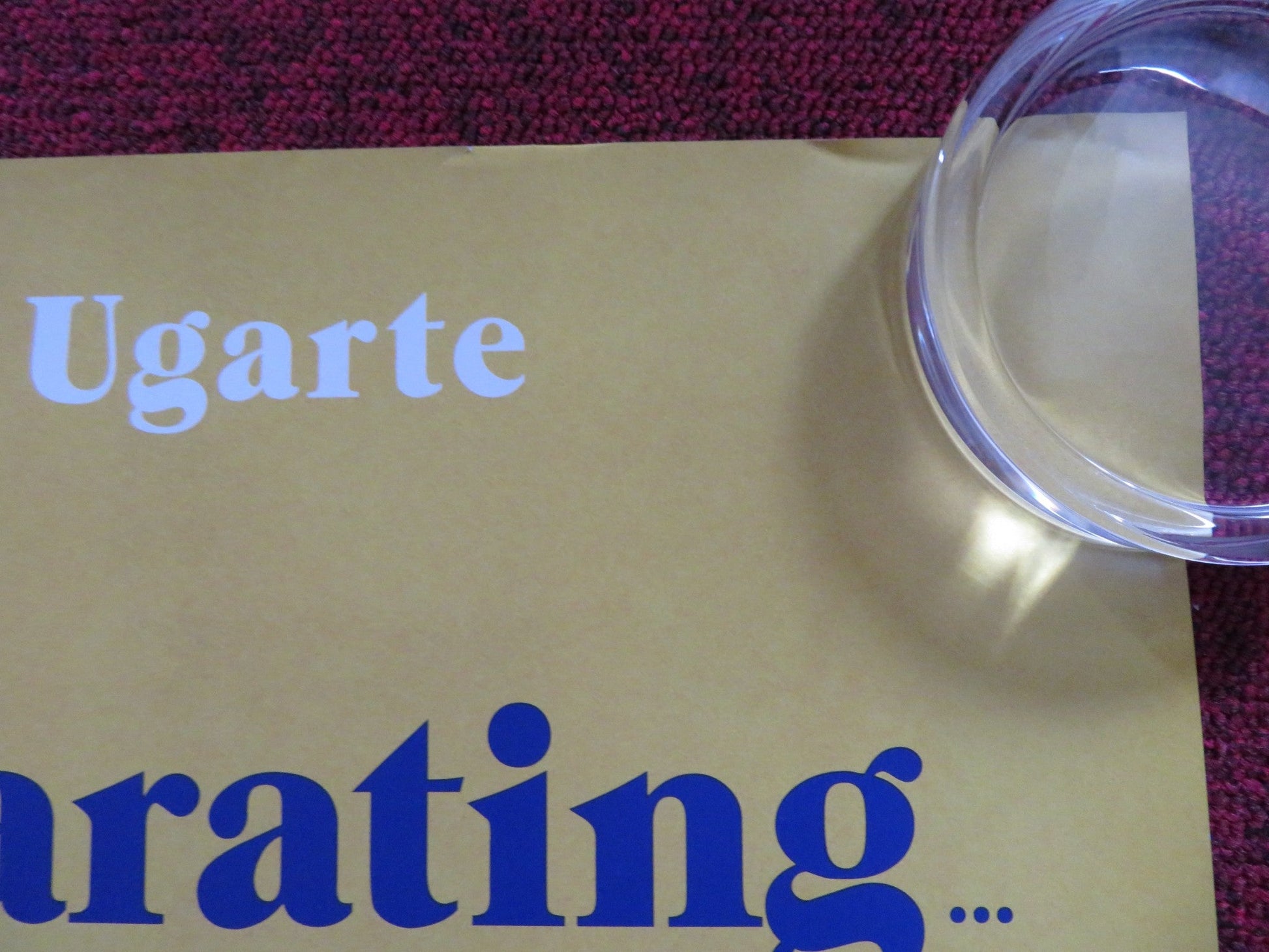 JULIETA UK QUAD (30"x 40") ROLLED POSTER EMMA SUAREZ ADRIANA UGARTE 2016 Rendezvous Cinema Movie posters