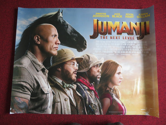 JUMANJI THE NEXT LEVEL UK QUAD (30"x 40") ROLLED POSTER DWAYNE JOHNSON 2019 Rendezvous Cinema Movie posters