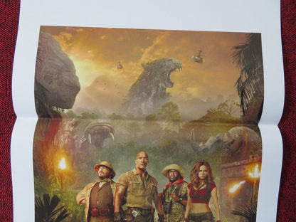 JUMANJI: WELCOME TO THE JUNGLE ITALIAN LOCANDINA (27.5"x13") POSTER J BLACK '17 Movie posters