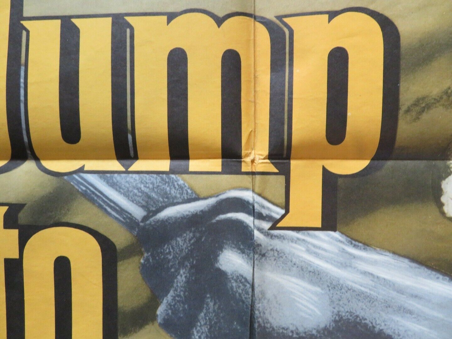 JUMP INTO HELL FOLDED US ONE SHEET POSTER JACQUES SERNAS KURT KASNAR 1955 Movie posters