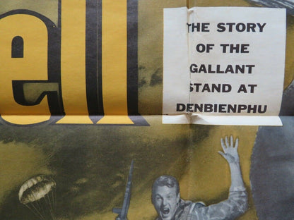 JUMP INTO HELL FOLDED US ONE SHEET POSTER JACQUES SERNAS KURT KASNAR 1955 Movie posters