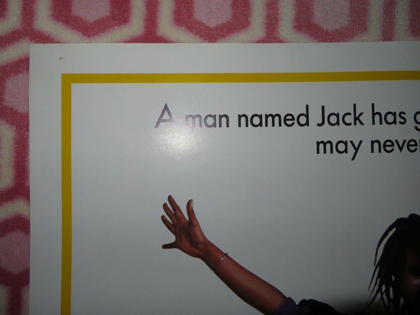 JUMPIN' JACK FLASH ONE SHEET POSTER FOLDED WHOOPI GOLDBERB 1986 Movie posters