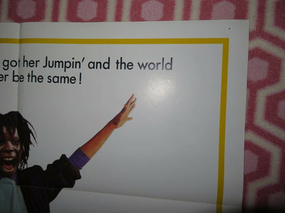 JUMPIN' JACK FLASH ONE SHEET POSTER FOLDED WHOOPI GOLDBERB 1986 Movie posters