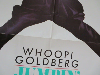 JUMPIN' JACK FLASH ONE SHEET POSTER FOLDED WHOOPI GOLDBERB 1986 Movie posters