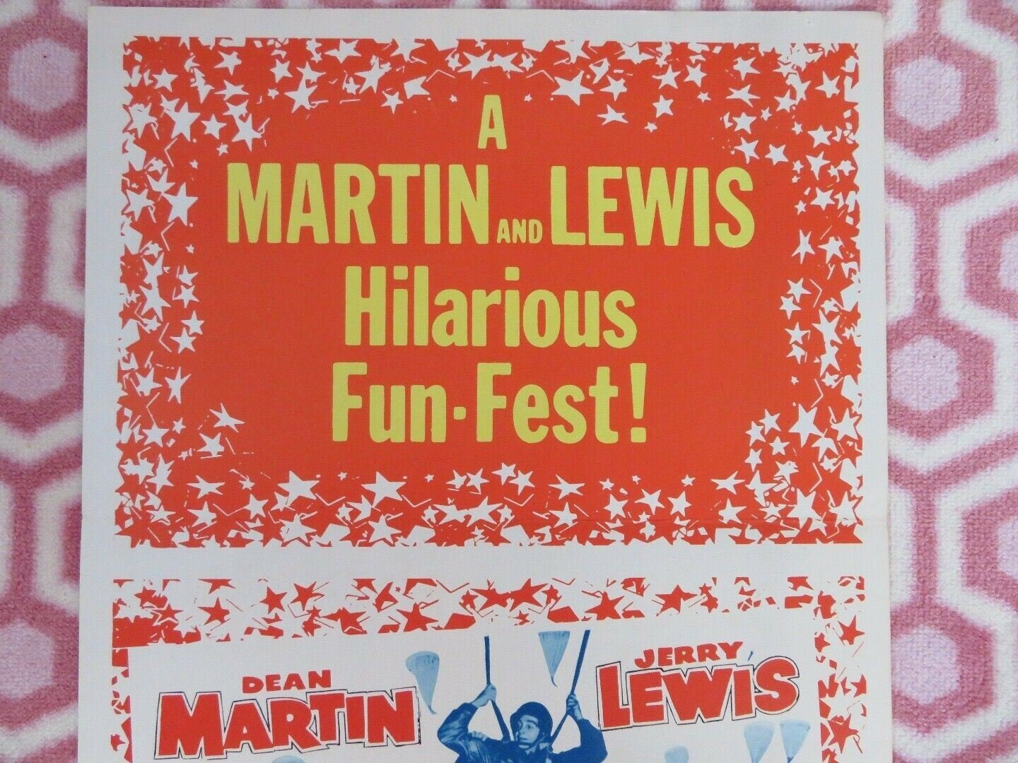 JUMPING JACKS SAILOR BEWARE US INSERT (14"x 36") POSTER DOUBLE BILL R1957 - Rendezvous Cinema