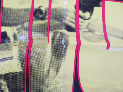 JUNGLE HEAT FOLDED US ONE SHEET POSTER DEBORAH RAFFIN PETER FONDA R1984 Rendezvous Cinema Movie posters