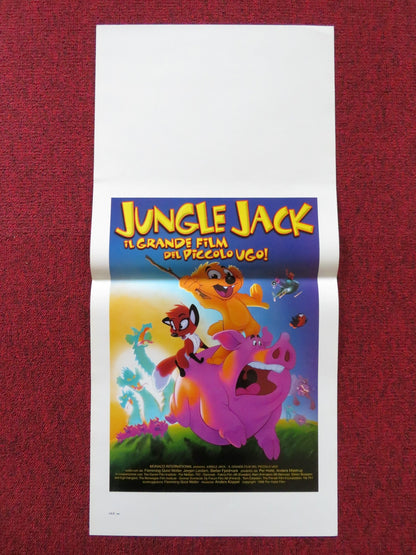 JUNGLE JACK IL GRANDE FILM DEL PICCOLO UGO ITALIAN LOCANDINA POSTER K.BRUEL 1996 Rendezvous Cinema Movie posters