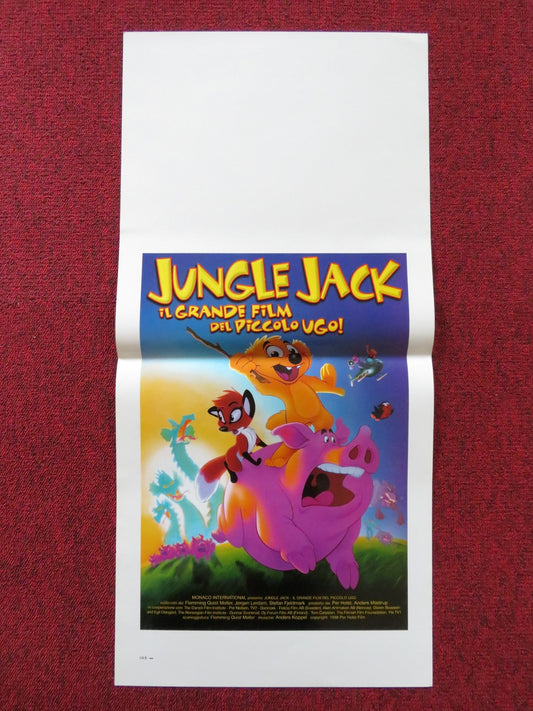 JUNGLE JACK IL GRANDE FILM DEL PICCOLO UGO ITALIAN LOCANDINA POSTER K.BRUEL 1996 Rendezvous Cinema Movie posters
