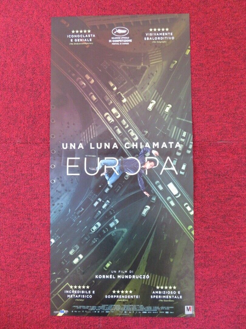 JUPITER'S MOON ITALIAN LOCANDINA (27.5"x13") POSTER KORNEL MUNDRUCZO 2017 Rendezvous Cinema Movie posters