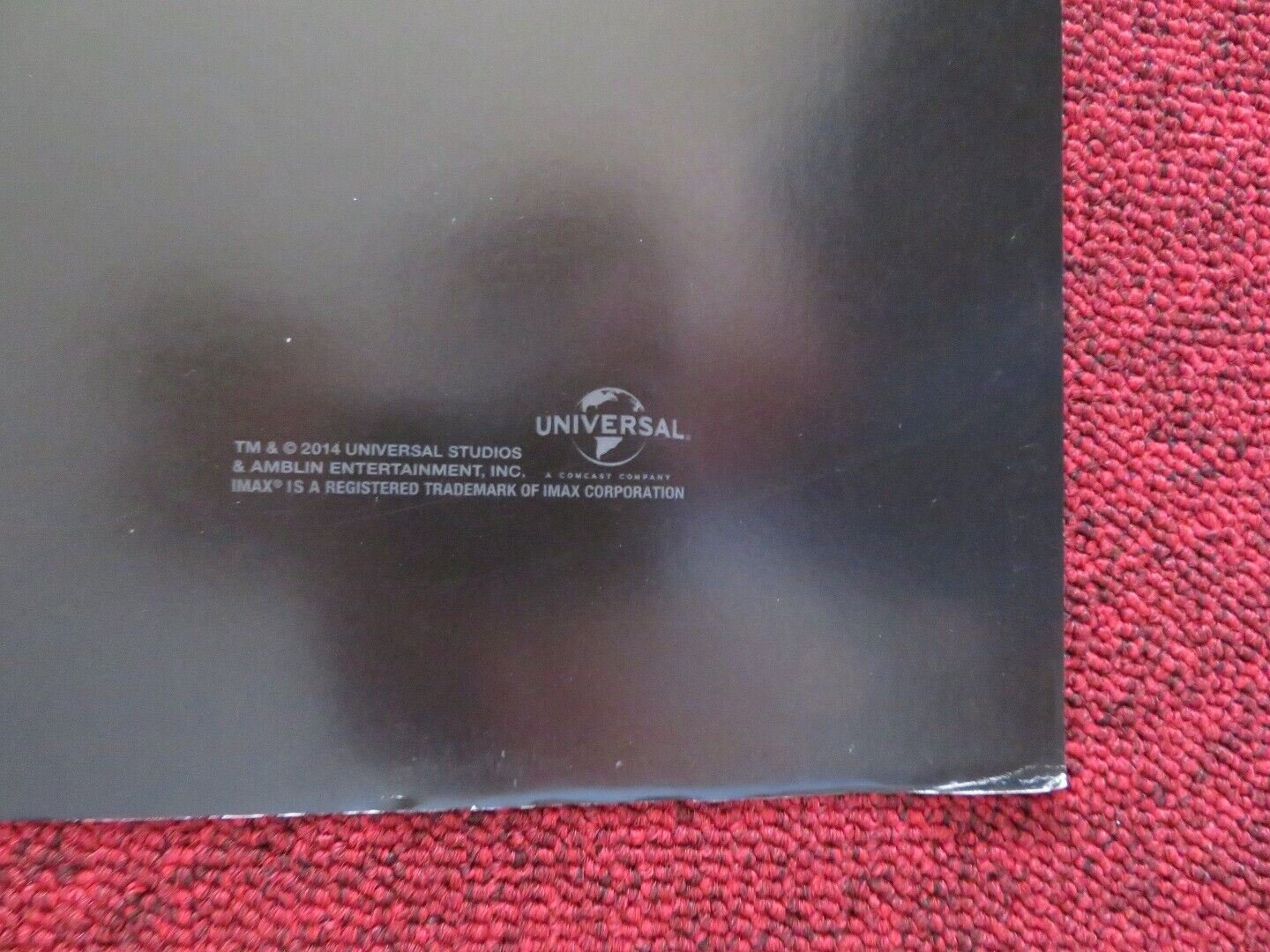 JURASSIC WORLD FOLDED US ONE SHEET POSTER CHRIS PRATT BRYCE DALLAS HOWARD 2015 - Rendezvous Cinema