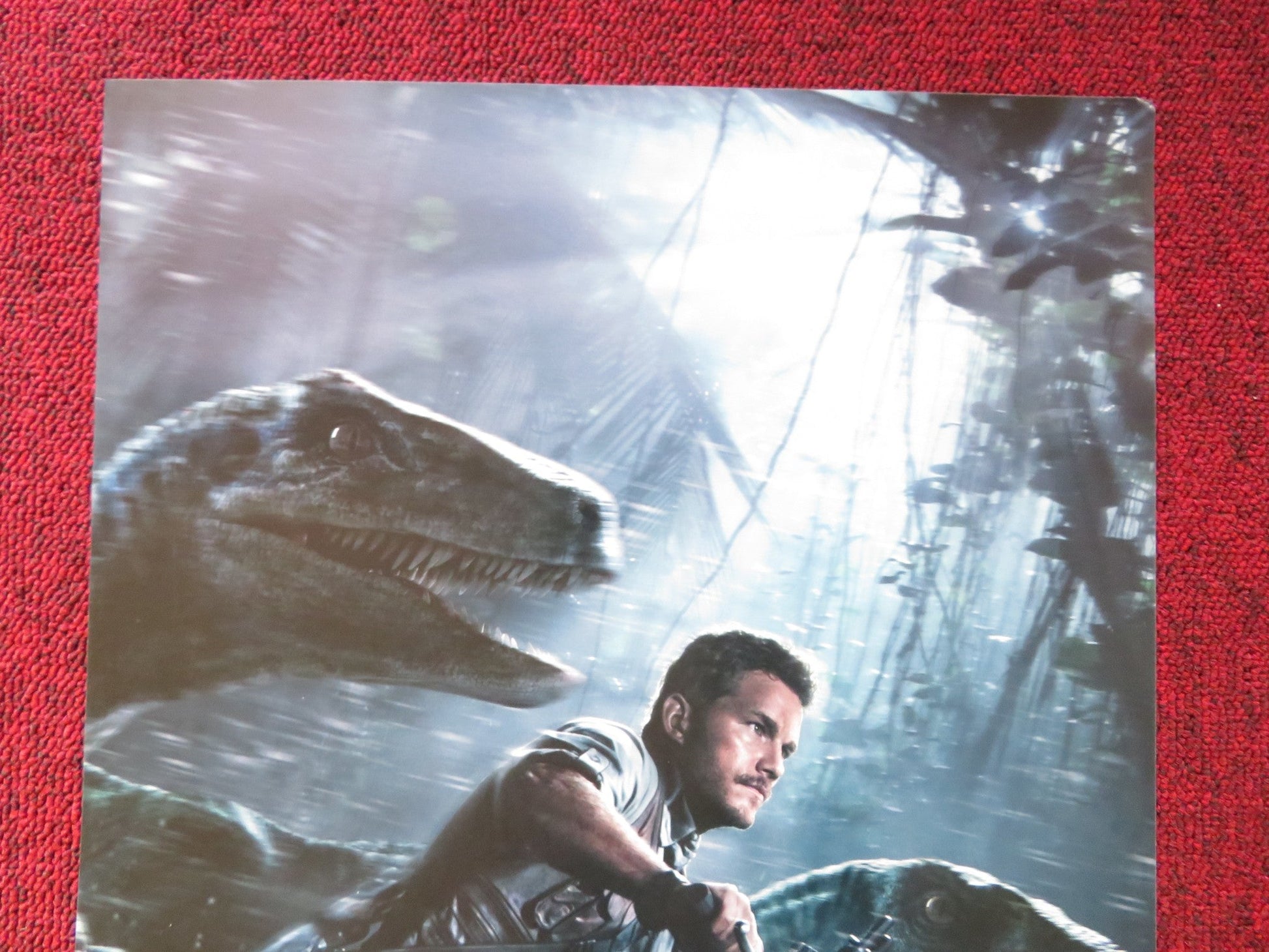 JURASSIC WORLD ITALIAN LOCANDINA POSTER CHRIS PRATT BRYCE DALLAS HOWARD 2015 Rendezvous Cinema Movie posters