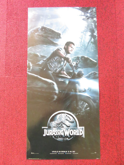 JURASSIC WORLD ITALIAN LOCANDINA POSTER CHRIS PRATT BRYCE DALLAS HOWARD 2015 Rendezvous Cinema Movie posters