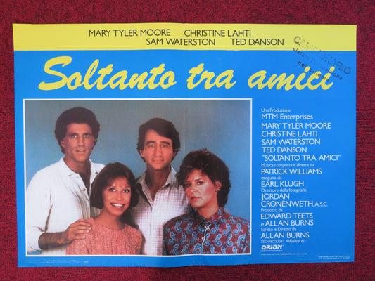JUST BETWEEN FRIENDS - A ITALIAN FOTOBUSTA POSTER MARY TYLER MOORE DANSON 1986 Rendezvous Cinema Movie posters