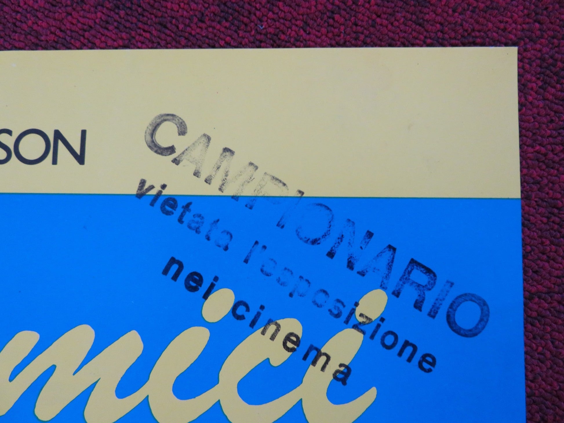 JUST BETWEEN FRIENDS - A ITALIAN FOTOBUSTA POSTER MARY TYLER MOORE DANSON 1986 Rendezvous Cinema Movie posters