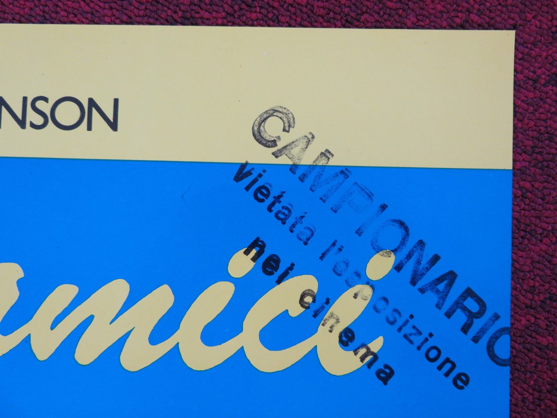 JUST BETWEEN FRIENDS - B ITALIAN FOTOBUSTA POSTER MARY TYLER MOORE DANSON 1986 Rendezvous Cinema Movie posters