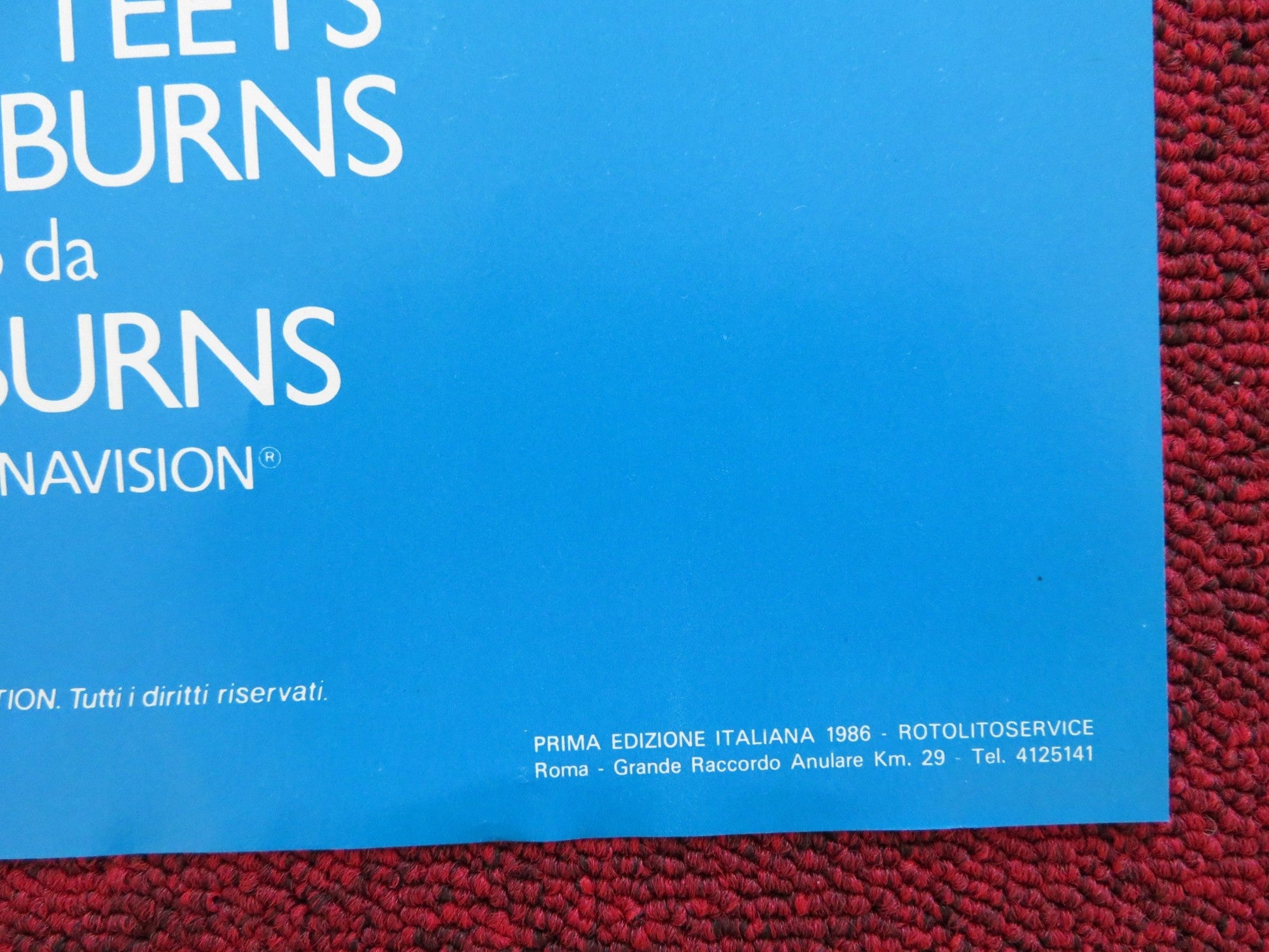 JUST BETWEEN FRIENDS - C ITALIAN FOTOBUSTA POSTER MARY TYLER MOORE DANSON 1986 Rendezvous Cinema Movie posters