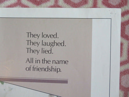 JUST BETWEEN FRIENDS US ONE SHEET POSTER TEN DANSON SAM WATERSTON 1986 Movie posters