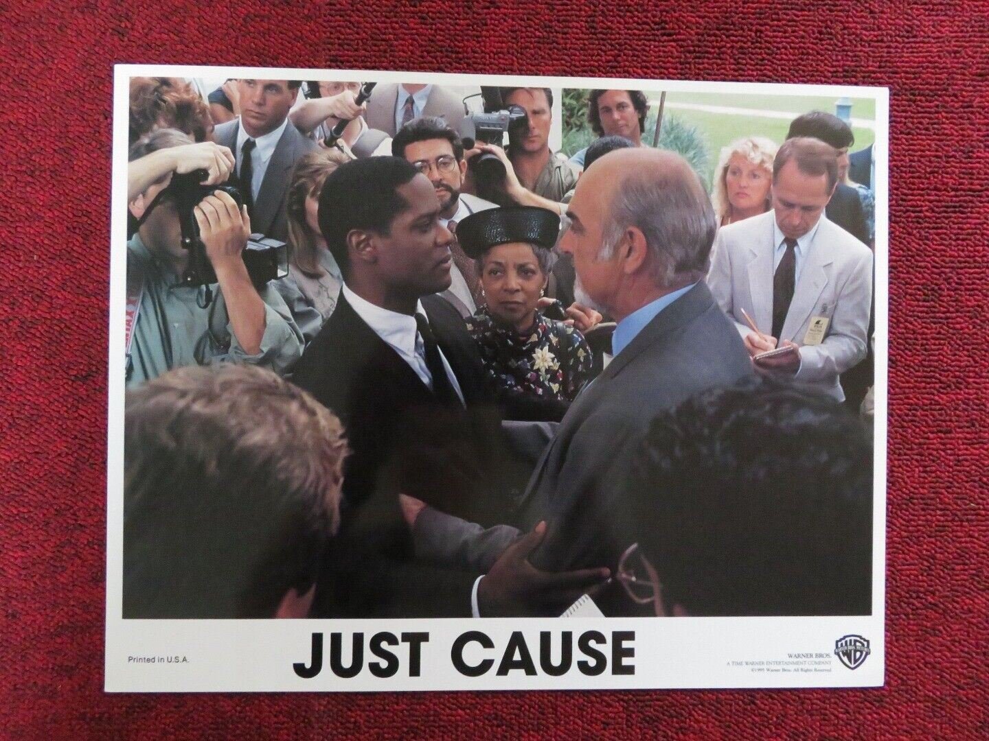 JUST CAUSE - D US LOBBY CARD SEAN CONNERY BLAIR UNDERWOOD 1995 Movie posters