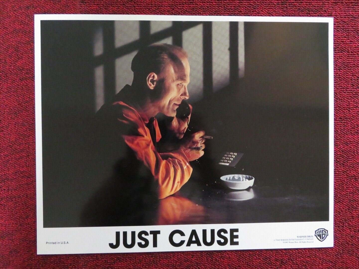 JUST CAUSE - G US LOBBY CARD ED HARRIS 1995 Movie posters