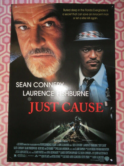 JUST CAUSE US ONE SHEET ROLLED POSTER SEAN CONNERY LAURENCE FISHBURNE 1995 Movie posters