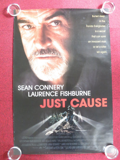 JUST CAUSE US ONE SHEET ROLLED POSTER SEAN CONNERY LAURENCE FISHBURNE 1995 Rendezvous Cinema Movie posters