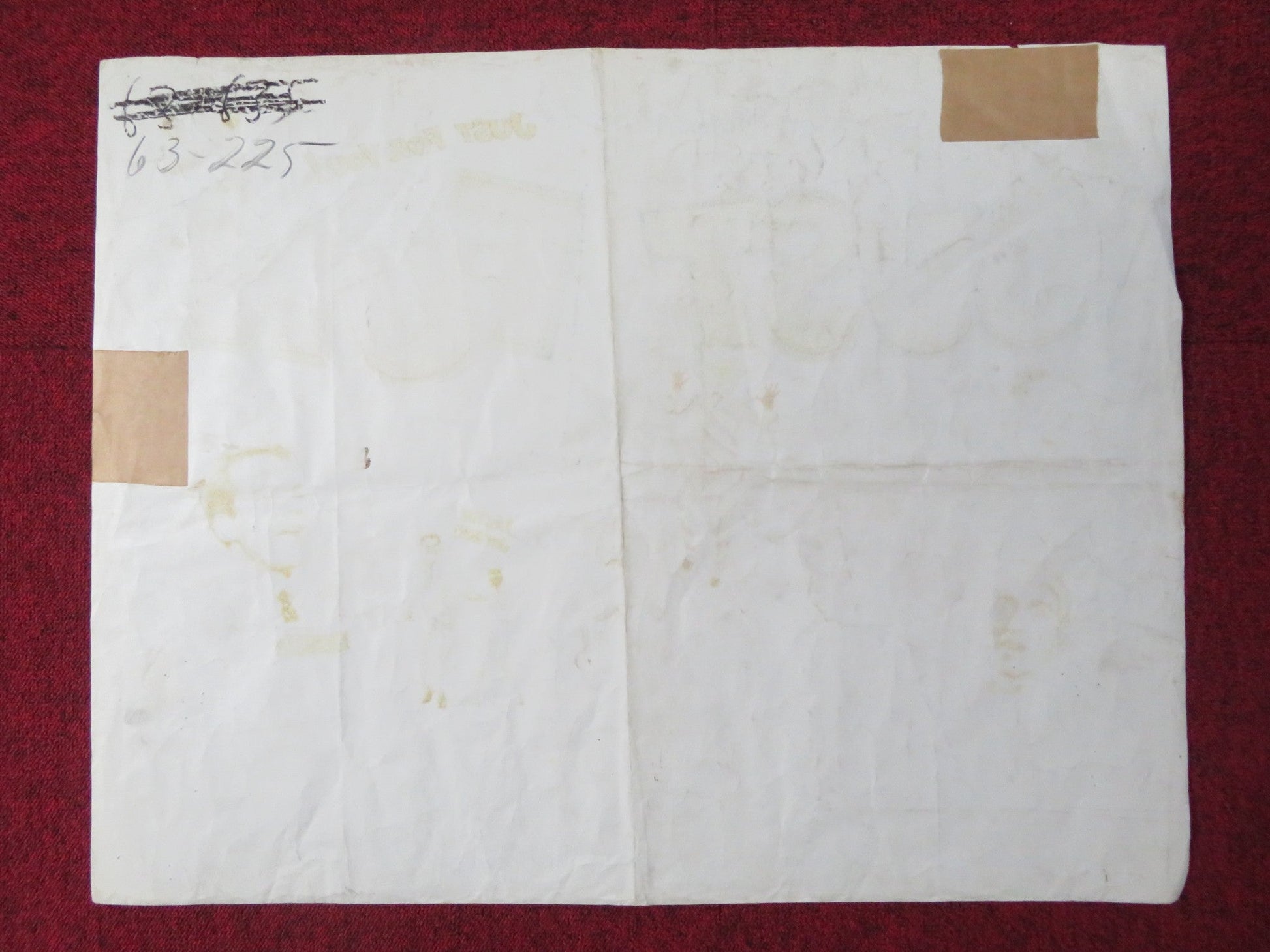 JUST FOR FUN HALF SHEET (22"x 28") POSTER MARK WYNTER BOBBY VEE 1963 Rendezvous Cinema Movie posters