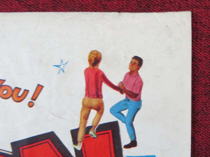 JUST FOR FUN HALF SHEET (22"x 28") POSTER MARK WYNTER BOBBY VEE 1963 Rendezvous Cinema Movie posters