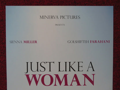 JUST LIKE A WOMAN ITALIAN LOCANDINA POSTER SIENNA MILLER G. FARAHANI 2012 Rendezvous Cinema Movie posters