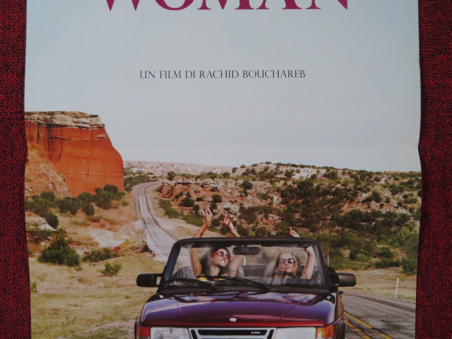 JUST LIKE A WOMAN ITALIAN LOCANDINA POSTER SIENNA MILLER G. FARAHANI 2012 Rendezvous Cinema Movie posters