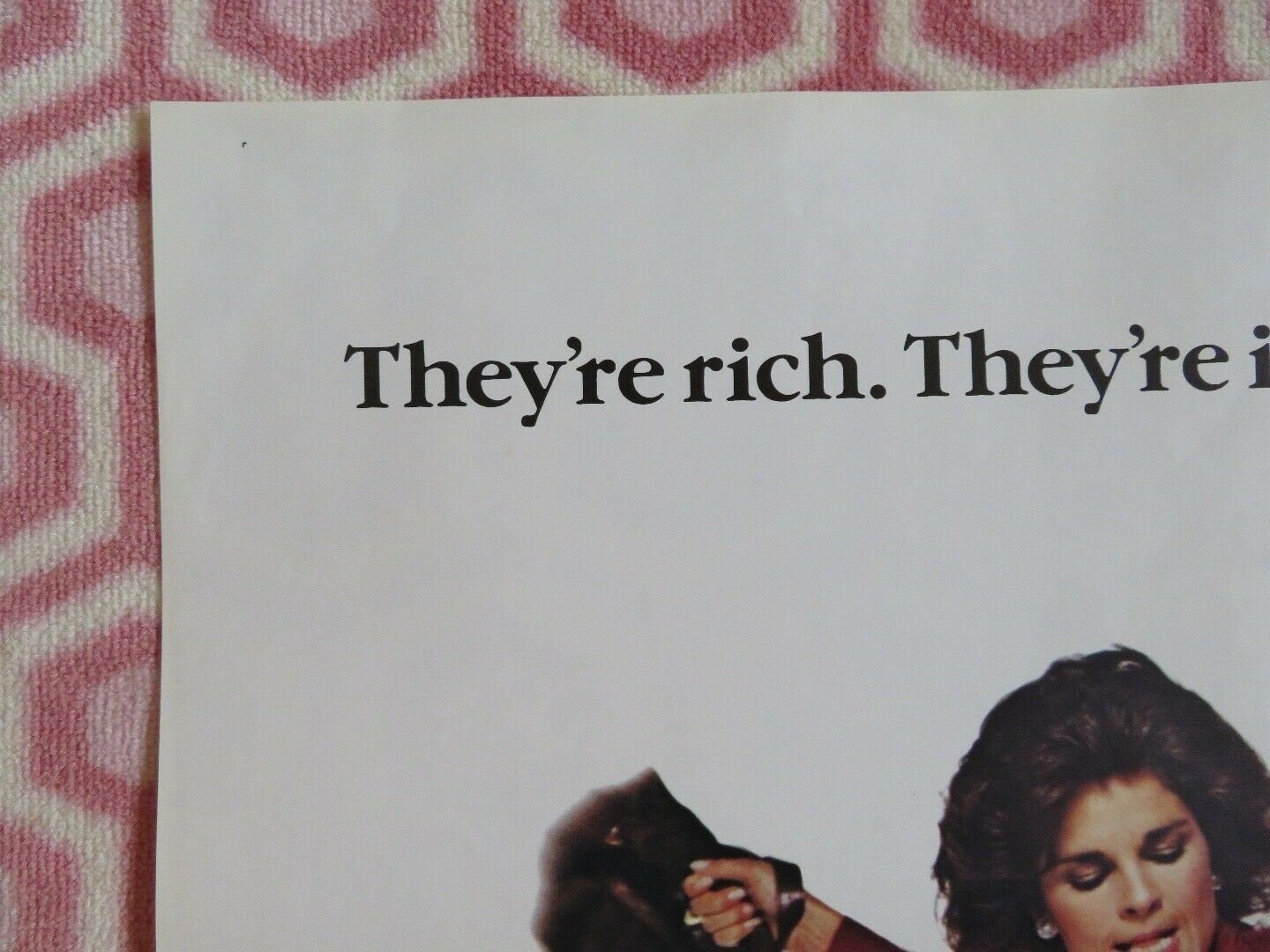 JUST TELL ME WHAT YOU WANT US ONE SHEET POSTER ALI MACGRAW ALAN KING 1980 Movie posters