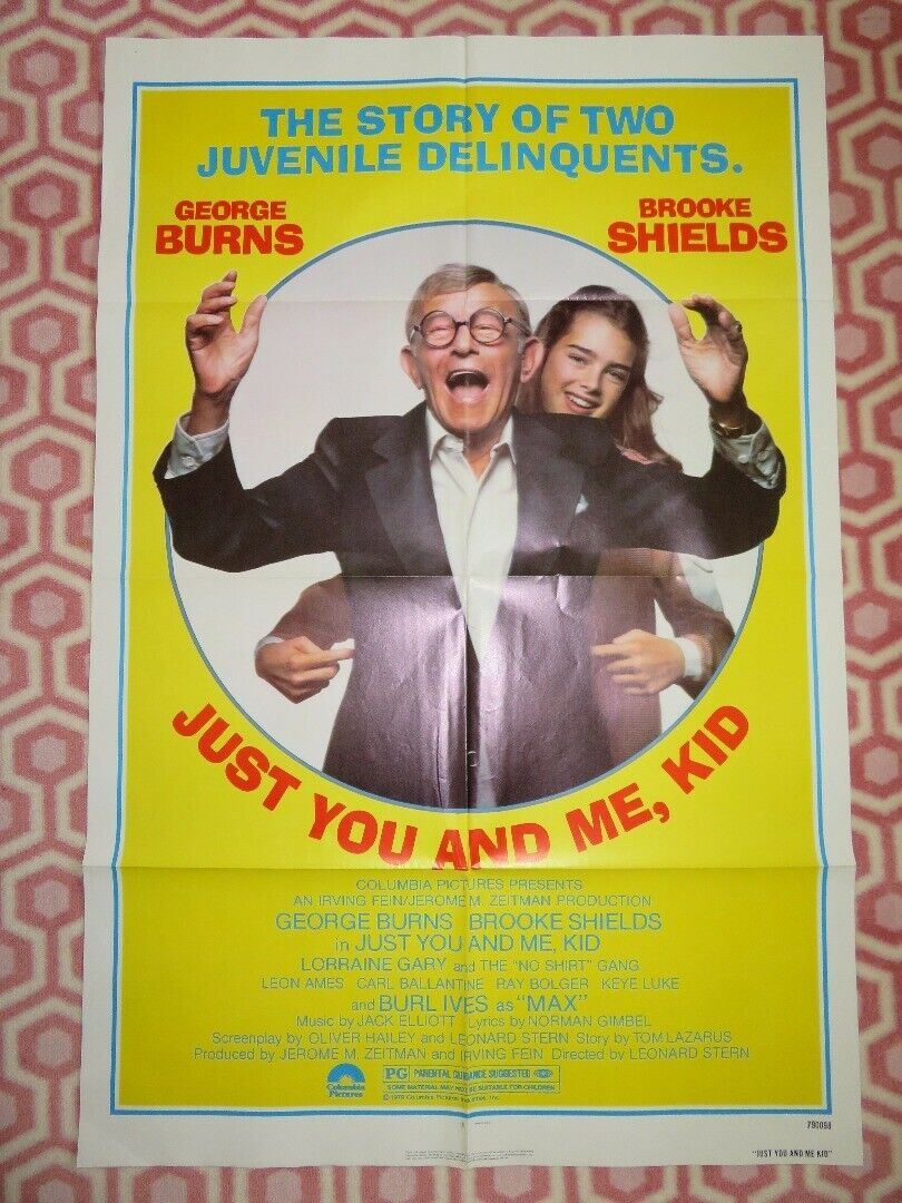 JUST YOU AND ME KID US ONE SHEET POSTER BROOKE SHIELD GEORGE BURNS 1979 Movie posters