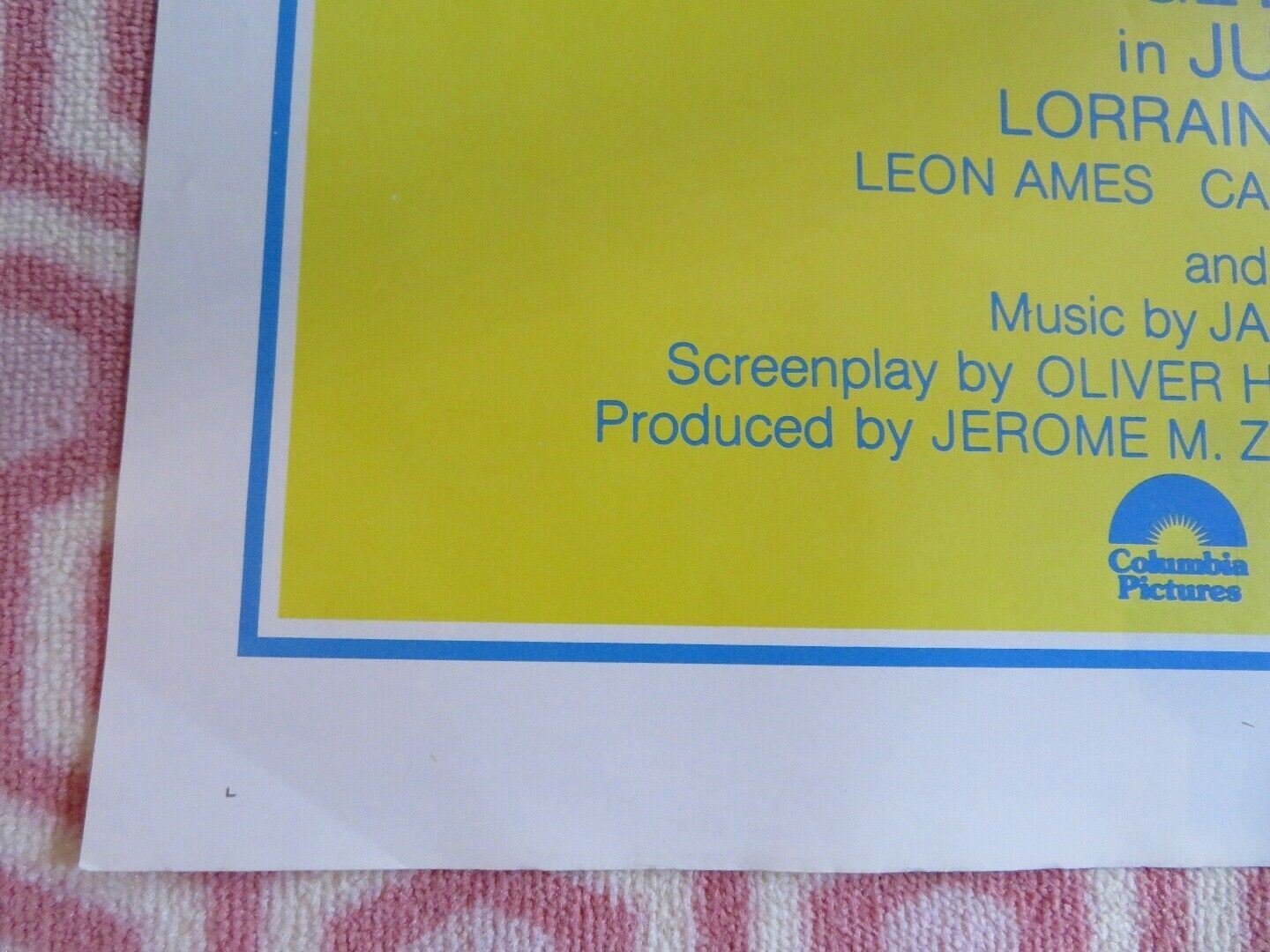 JUST YOU AND ME KID US ONE SHEET POSTER BROOKE SHIELD GEORGE BURNS 1979 Movie posters