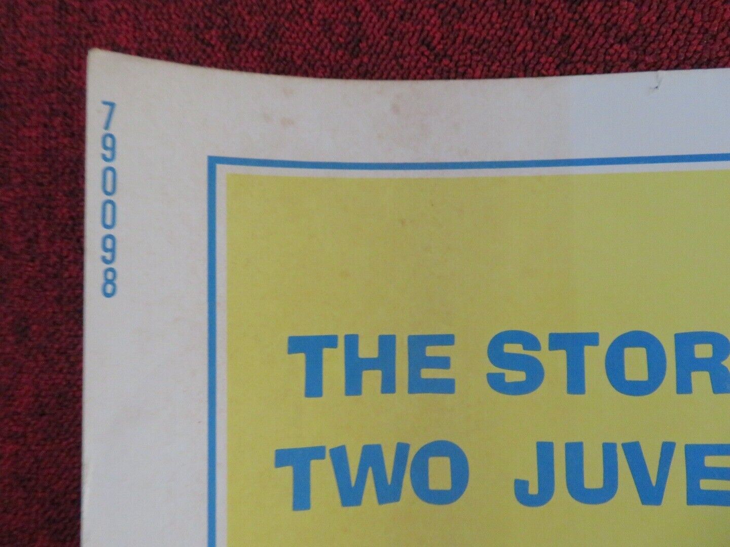 JUST YOU AND ME US HALF SHEET (22"x 28") POSTER GEORGE BURNS 1979 Movie posters