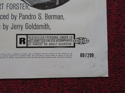 JUSTINE FOLDED U.S ONE SHEET POSTER ANOUK AIMEE DIRK BOGARDE 1969 Movie posters
