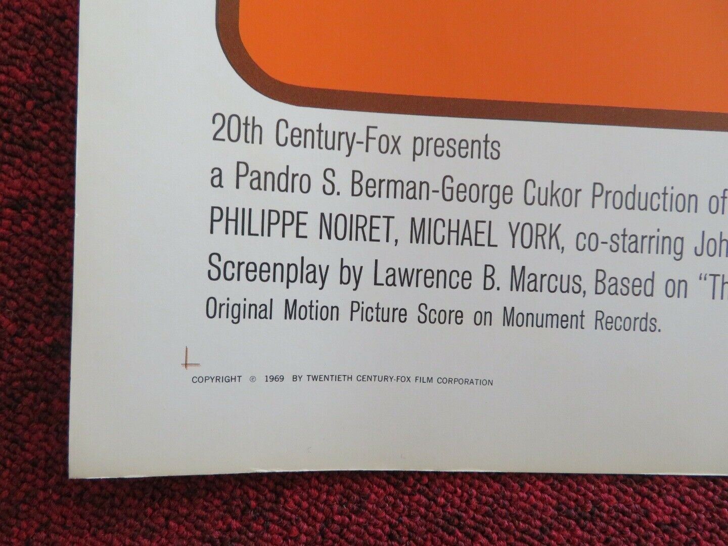 JUSTINE US HALF SHEET (22"x 28") POSTER ANOUK AIMEE DIRK BOGARDE 1969 Movie posters