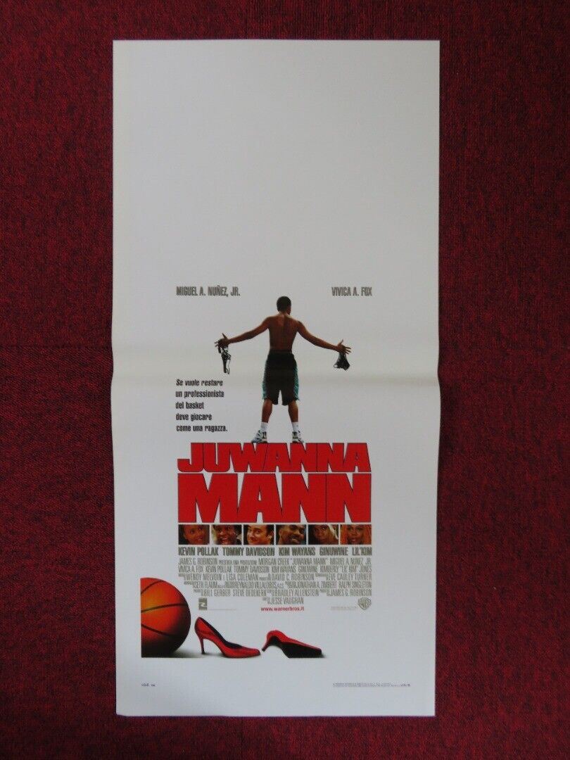 JUWANNA MANN ITALIAN LOCANDINA (27.5"x13") POSTER MIGUEL A. NUNEZ,JR. 2002 Movie posters