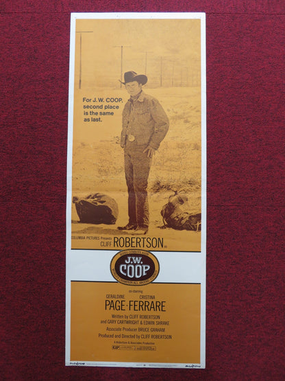 J.W.COOP US INSERT (14"x 36") POSTER GERALDINE PAGE CRISTINA FERRARE 1972 Rendezvous Cinema Movie posters