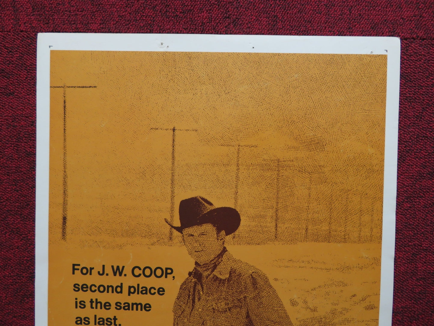 J.W.COOP US INSERT (14"x 36") POSTER GERALDINE PAGE CRISTINA FERRARE 1972 Rendezvous Cinema Movie posters