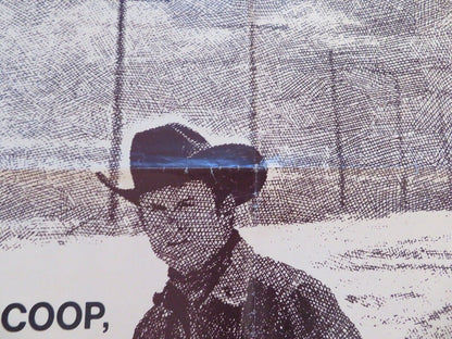 J.W.COOP US ONE SHEET POSTER CLIFF ROBERTSON 1971 - Rendezvous Cinema