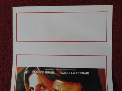 K ITALIAN LOCANDINA (27.5"x13") POSTER PATRICK BRUEL ISABELLA FERRARI 1998 Movie posters