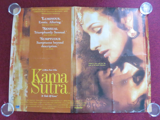 KAMA SUTRA: A TALE OF LOVE UK QUAD (30"x 40") ROLLED POSTER INDRIA VARMA 1996 Rendezvous Cinema Movie posters