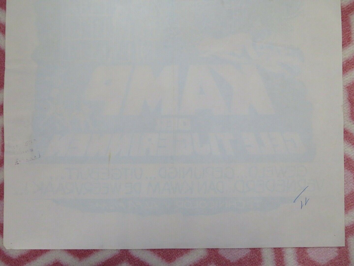 KAMP DER GELE TIJGERINNEN/ PRISONER 407 BELGIUM (21"x14") POSTER 1976 Movie posters